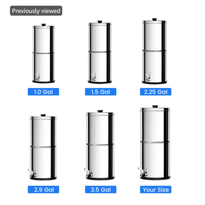 Lọc nước tinh khiết uống trọng lực hệ thống lọc nước loại bỏ pfas, Florua, microplastics, vi khuẩn Clo NSF chứng nhận - Product Image 1
