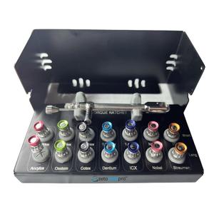 Kit de Implantes Dentales con Llave Dinamométrica y Juego de Destornilladores para Varios Sistemas de Implantes: Nobel, Straumann, Osstem, Dentium y Más - Product Image 2