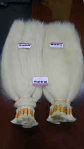 Extensiones de Cabello Humano Virgen Remy Indio Certificado Grado 12A Sin Enredos, Ondulado Liso Sedoso, Doble Trama a Máquina - Product Image 3