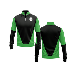 14. Fleece Lined Quarter Zip Jacket Hombres Mujeres Juventud Ropa deportiva Quick Dry Team Pullover - Product Image 2