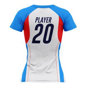 เสื้อซอฟต์บอลคอกลมแบบใหม่มาแรง ราคาสุดคุ้ม ผลิตจากโพลีเอสเตอร์ 100% - Product Image 6