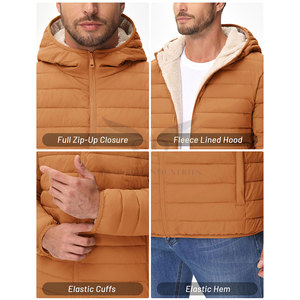 Veste polaire surdimensionnée pour hommes dernière conception pas chère veste polaire sur mesure - Product Image 5