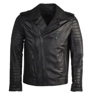 2026 nueva chaqueta de cuero genuino hecha a medida de moda de invierno con diseño profesional hecho precio barato nueva chaqueta de cuero para hombres - Product Image 4