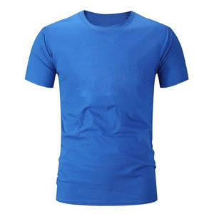 Nueva camiseta de alta calidad 100% de algodón para hombre, transpirable e informal, personalizada, cuello redondo, manga corta, precio bajo, Top de patrón sólido Premium - Product Image 2