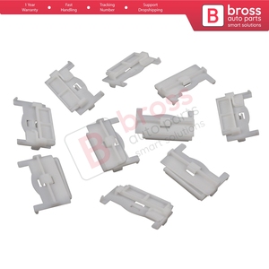 คลิปยึดขอบหลังคา BCF5040 10 ชิ้น รุ่น 7703077428 สำหรับรถยนต์ Megane Kangoo Doblo - Product Image 4