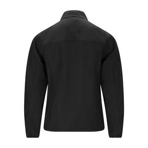 Veste softshell pour hommes personnalisée de haute qualité avec fermeture éclair OEM conception personnalisée veste softshell imperméable et coupe-vent pour hommes - Product Image 2