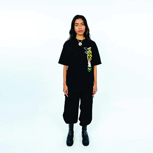 เสื้อยืดผ้าฝ้ายสไตล์ฮิปฮอปเสื้อยืดของผู้ชายเสื้อพิมพ์ลายสกรีนแบบสั่งทำ - Product Image 4