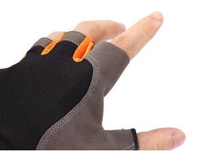 Guantes de Ciclismo Profesionales de Estilo Moderno, Unisex, de Alta Calidad, Medios Dedos, Casuales, Impermeables, Antideslizantes, Transpirables, de Spandex - Product Image 3