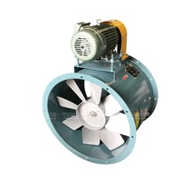 VENTILATEUR AXIAL DE HAUTE QUALITÉ CONNECTÉ PAR TUBE POUR L'ÉLIMINATION DE LA FUMÉE DES PARKINGS