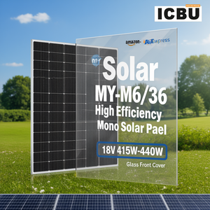 Panel Solar Monocristalino de Alta Eficiencia MY Solar MY-M6/36, 18V 415W-440W, Cubierta Frontal de Vidrio - Product Image 3