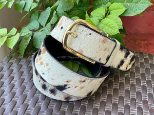 Cinturón de cuero hecho a mano con hebilla duradera, perfecto, de alta calidad, impecable - Product Image 3