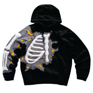 Sudadera con capucha para hombre más vendida, sudaderas con capucha informales de algodón 100% para hombre con tela de peso medio, ropa de calle para la temporada de invierno - Product Image 6