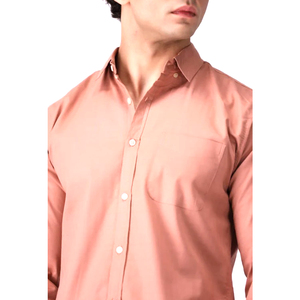 Rust Camp Collar OEM Service With Reasonable Price Hot Seller Comfortable Durable Lightweight Casual Long-Sleeved <b>Shirts</b> - Product Image 4