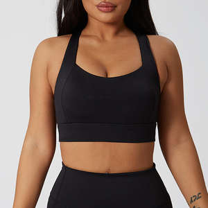 Sujetador Deportivo de Yoga de Alto Impacto y Secado Rápido para Mujer, a Prueba de Impactos, con Tirantes Anchos y Suaves, para Entrenamiento, Deportes y Fitness - Product Image 2