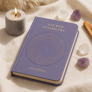 Journal de géométrie sacrée LABON, carnet relié, pleine conscience, méditation, soins personnels, gratitude, réflexion, guérison spirituelle, écriture - Product Image 5