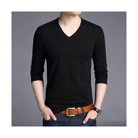 แขนยาวคอวีสีดำ