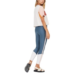 T-shirts courts personnalisés en coton, couleur unie, pour femmes, t-shirts vierges - Product Image 2