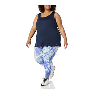 Ventas de fábrica Sujetadores de yoga reciclables con espalda cruzada para mujer Camisetas sin mangas deportivas con cuello cuadrado sexy Estilo formal - Product Image 5