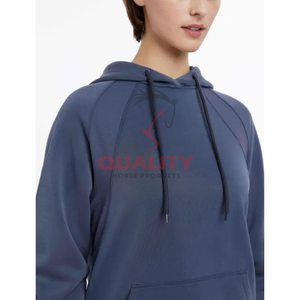 Sudaderas con capucha para montar a caballo, ropa ecuestre elegante, tela transpirable, Sudadera con capucha a prueba de viento, sudaderas ligeras de calidad superior para mujer - Product Image 5