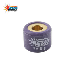 Nouveaux rouleaux de variateur CVT SUN Racing Taiwan 9g 18x14mm pour scooter BEAT Fi, poulies haute performance, jeu de 6 - Product Image 4