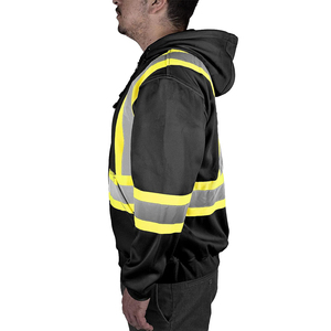 Logo personnalisé respirant travail sécurité sweats à capuche bas quantité minimale de commande imperméable à l'eau des travailleurs industriels vêtements avec des caractéristiques sur mesure - Product Image 3