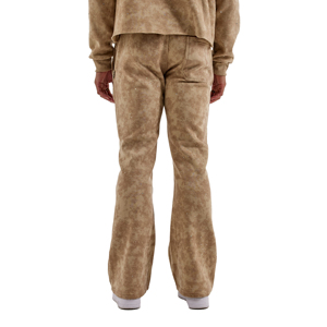 กางเกงจ็อกเกอร์ลำลองผ้าฝ้ายฟลีซคุณภาพสูง น้ำหนักเบา ระบายอากาศได้ดี แห้งเร็ว สวมใส่สบาย พิมพ์ลายสกรีน ด้านหน้าเรียบ สำหรับผู้ชาย - Product Image 3