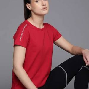 Femmes été hauts mode femme décontracté marque drôle Hip Hop à manches courtes t-shirt - Product Image 3