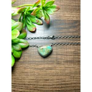 Collier Eli Skeets Kingman en turquoise et argent sterling pour les occasions de cadeaux - Product Image 2