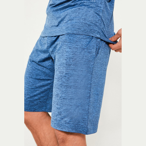 Camiseta transpirable de talla grande para hombre de la mejor oferta con conjuntos cortos de peso pesado Logotipo personalizado Impreso Patrón sólido para el verano MOQ bajo - Product Image 4