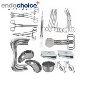 Ensemble d'instruments d'épisiotomie 20 pièces Instruments chirurgicaux de gynécologie de haute qualité en acier inoxydable approuvé CE par Endochoice Medical - Product Image 1