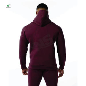 Moda básica algodón mezclado hombres sudaderas con capucha logotipo personalizado pulóver ropa casual calidad superior Sudadera con capucha para ropa de calle y gimnasio - Product Image 6