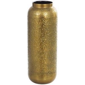 Florero de metal estándar duradero con artesanía de inspiración antigua, ideal para estilos de decoración del hogar tradicionales y elegantes - Product Image 2