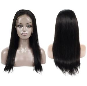 Perruque à fermeture en dentelle vierge de qualité 10A 150% russe, pré-épilée, cheveux de bébé, ligne de cheveux naturelle, dentelle droite 4x4, extension de cheveux humains - Product Image 4
