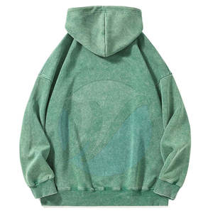 Séchage rapide manches longues femmes sweats à capuche haute qualité goutte épaule sweats à capuche lavage à l'acide femmes sweats à capuche - Product Image 2