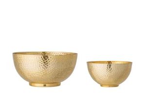 Bol en métal fait main, écologique, finition antique, vintage, décoratif, pour la maison, pour les collations, les fruits, les salades, élégant pour la table, pour les fêtes - Product Image 4