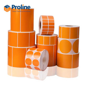 Etiquetas Adhesivas Personalizadas Proline en Rollo de Vinilo Rectangulares con Núcleo de 3/4 Pulgadas para Empaquetado de Alimentos - Product Image 5