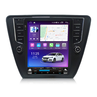 MEKEDE-Reproductor de audio para coche, sistema de radio con Android TS, WIFI, 4G, DVR, DSP, TMPS, para Skoda Octavia 2013-2015