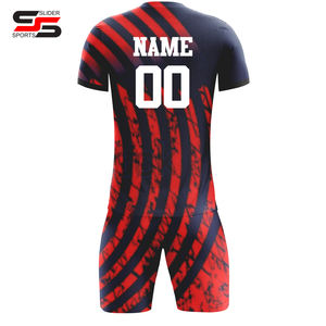 100% conjunto de poliéster uniformes de fútbol sublimados de Sialkot Pakistán uniforme de fútbol chándal de fútbol ropa de fútbol - Product Image 2