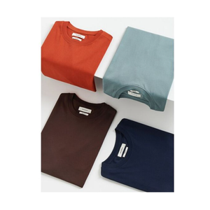 เสื้อยืดผู้ชายผ้าฝ้าย100% ขนาดใหญ่เสื้อผ้าแนวสตรีทแวร์วินเทจแบบหลวมๆซักกรดแบบลำลอง - Product Image 5