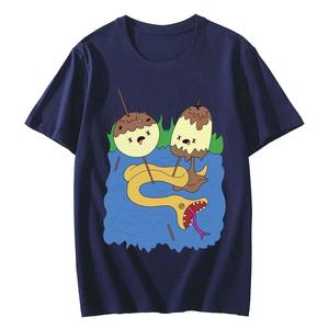 เสื้อยืดแขนสั้นสีขาวสำหรับผู้ชาย, เสื้อผ้าแนวสตรีทเสื้อฤดูร้อนทำจากผ้าฝ้ายทอ100% ลำลองแฟชั่นสำหรับผู้ชาย - Product Image 3