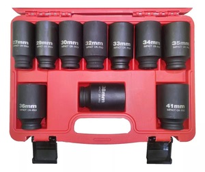 <span class=keywords><strong>10</strong></span> cái 1/2 lớn tác động ổ cắm Bộ 27-41mm Nặng ổ cắm Bộ - Product Image 1