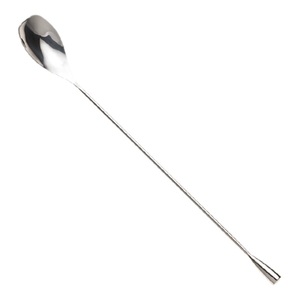 Stainless Steel Long Handle <b>Bar</b> Spoon Precision <b>Twisted</b> Design Smooth Mixing Balanced Grip Ideal For Cocktails And Home <b>Bar</b> Use - Product Image 1
