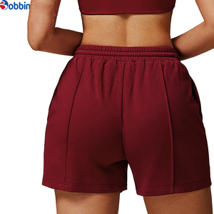 Shorts en coton pour femmes, style personnalisé, taille mi-haute, décontractés, shorts d'été, shorts de yoga, shorts de sport, shorts avec poche pour femmes - Product Image 6