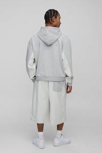 ชุดวอร์มสตรีทแวร์แบบยูนิเซ็กส์สำหรับผู้ชาย กางเกงจ็อกเกอร์ ชุดแทรคสูท เสื้อฮู้ดดี้โอเวอร์ไซส์ ผ้าฝ้าย 100% แบรนด์ Marfa International - Product Image 2