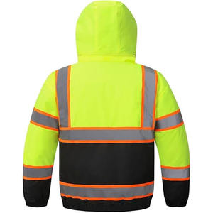Chaquetas DE SEGURIDAD reflectantes personalizadas de construcción de alta visibilidad hechas por Dress Sports - Product Image 3
