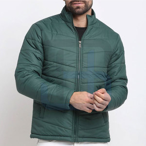 Veste bouffante de haute qualité à bas prix avec logo personnalisé imprimé pour hommes veste bouffante personnalisée grande taille - Product Image 1