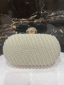 Best Quality Handmade Luxury Wedding Clutch for Women Exquisite Beaded Embroidered Party Purse with <b>Pearl</b> Decoration Durable <b>Bag</b> - Product Image 4