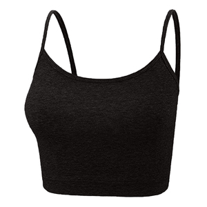 Verano liso personalizado poliéster mujer transpirable camisetas sin mangas gimnasio cultivo blanco mujer blusa camisetas sin mangas hechas en Pakistán - Product Image 4