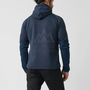 Sweat à capuche polaire confortable Sweat à capuche polaire Sherpa en coton Sweats à capuche polaires de base durables à vendre - Product Image 4