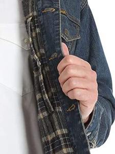 Nouveau 2023 Veste en toile de haute qualité Oem Designs Vestes pour hommes Vente en gros Veste en jean bleu délavé personnalisée - Product Image 3